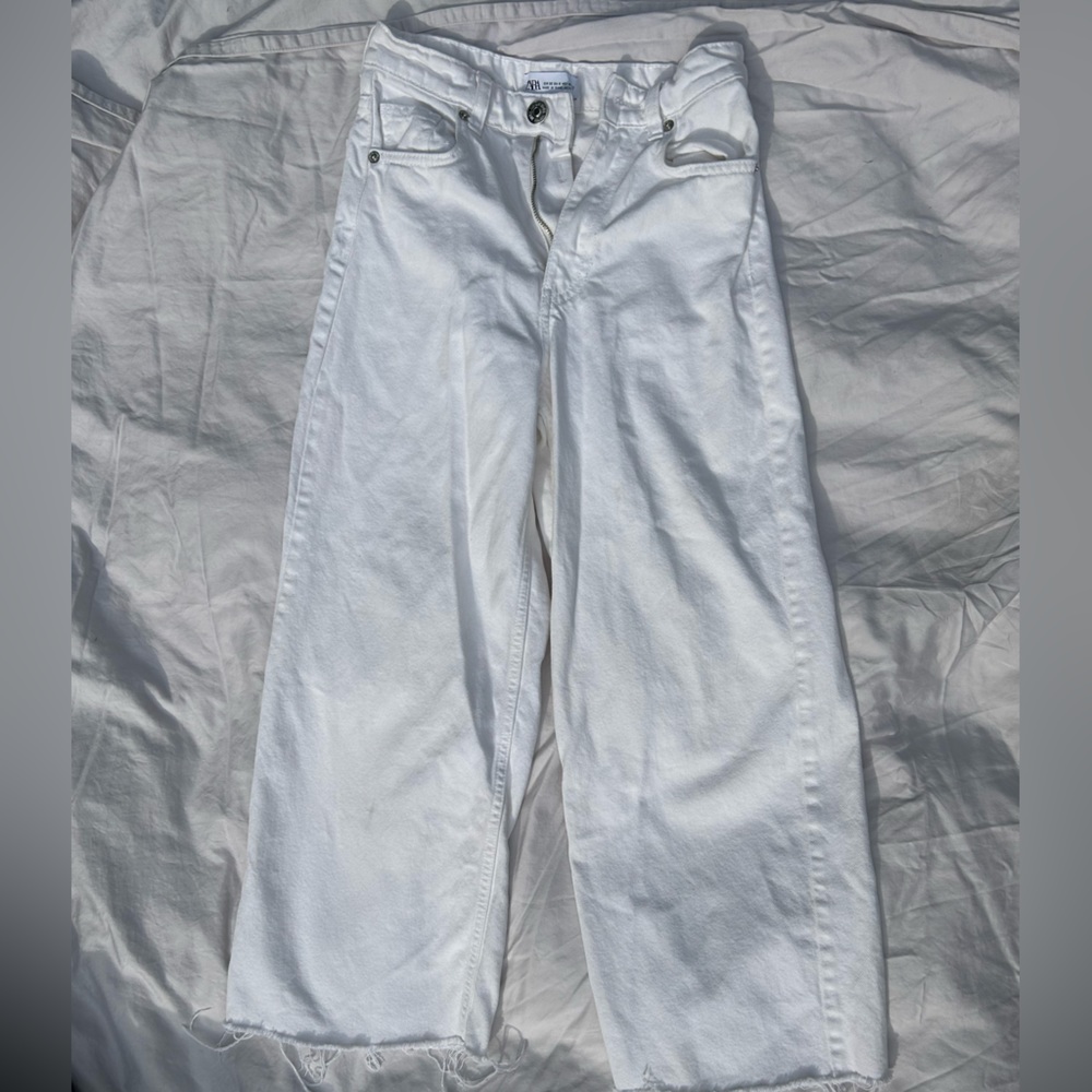 White Zara pant